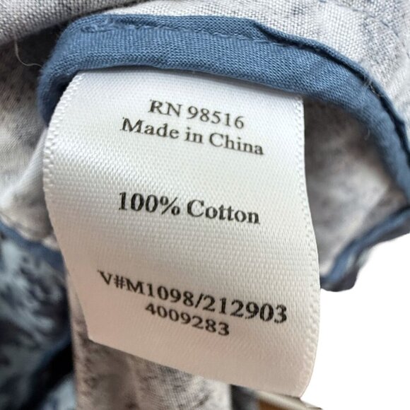 Coldwater Creek Womens Jacket 16 Camo Blue Gray Drawstring Tie Blazer NWT - Picture 9 of 9